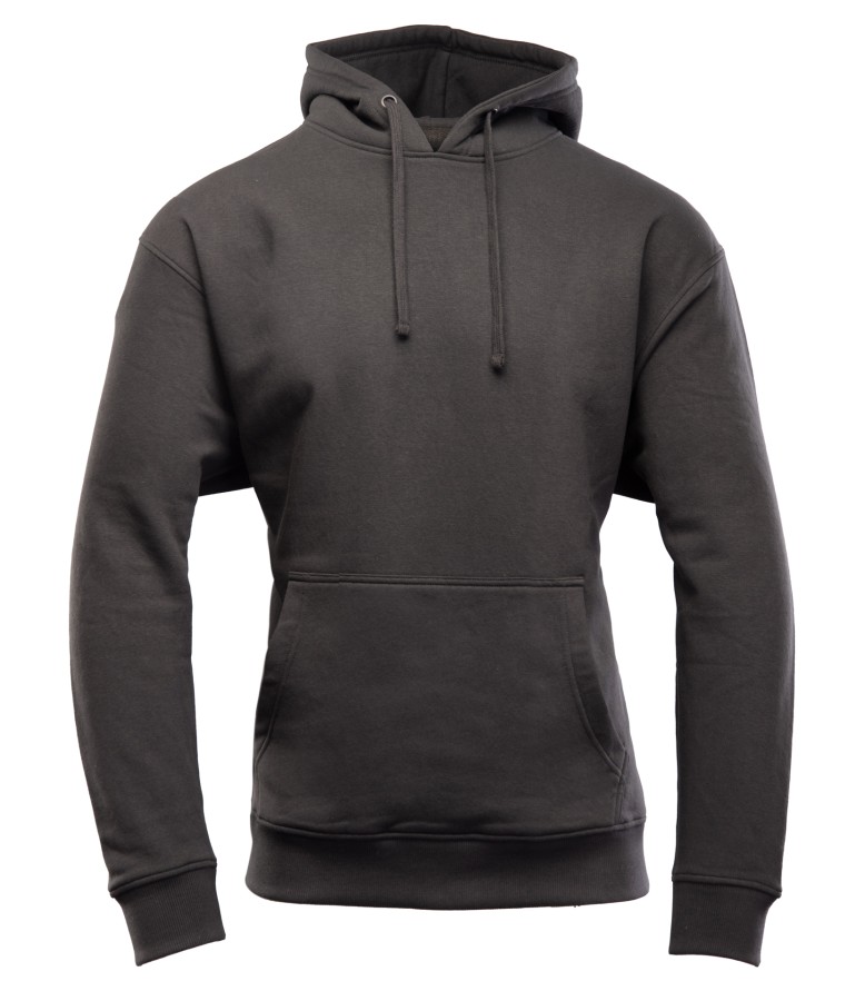 Bluza dresowa z kapturem czarna