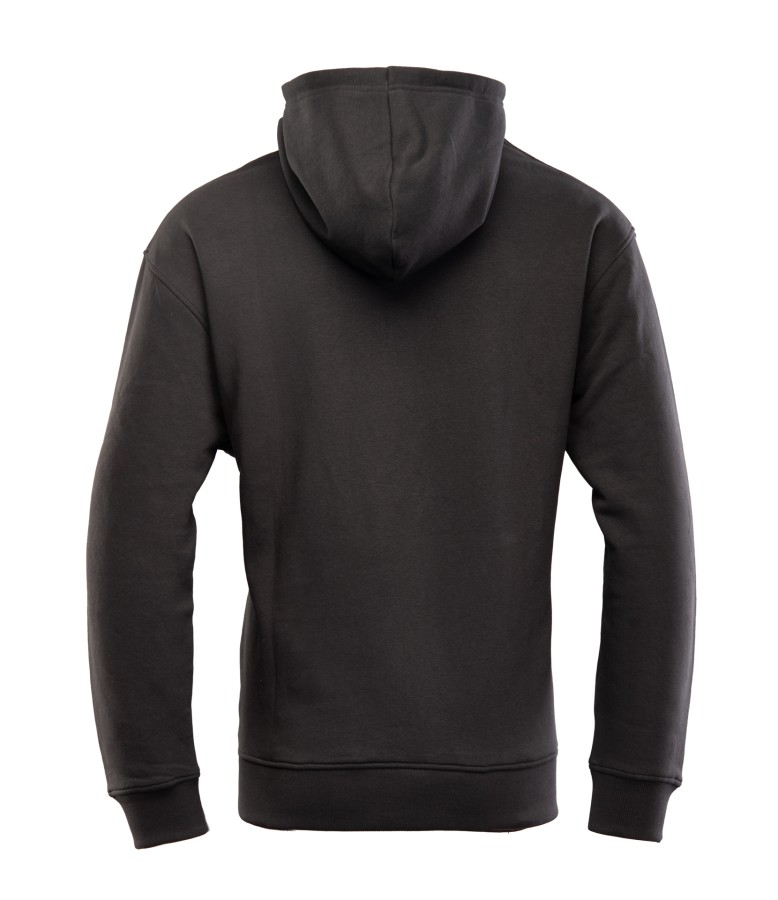Bluza dresowa z kapturem czarna