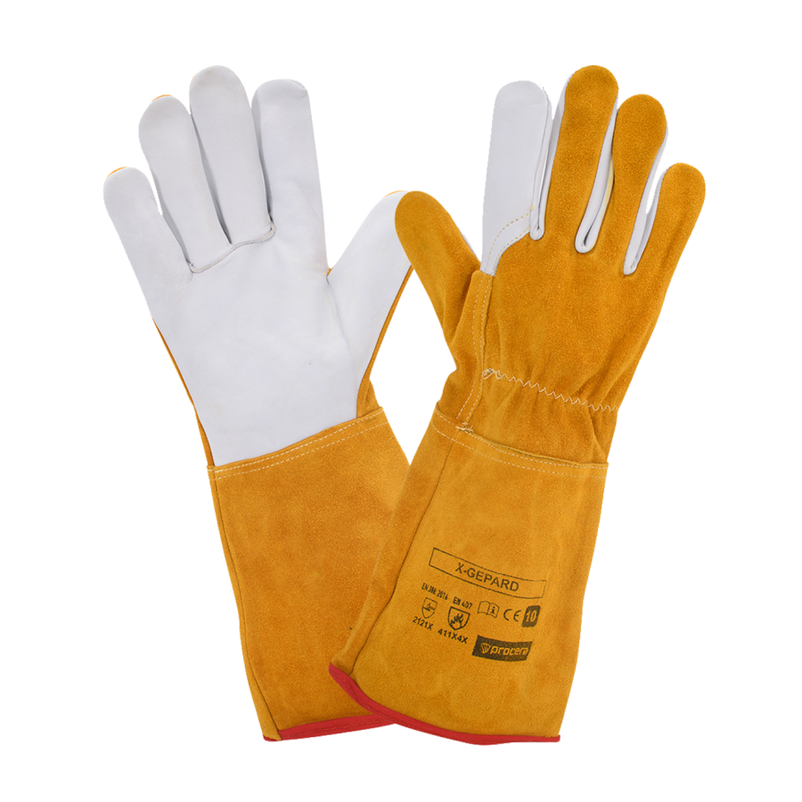 Rękawice spawalnicze skórzane  X-GEPARD rozmiar  10