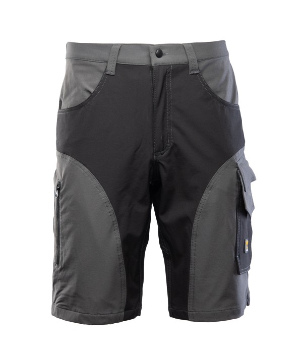 Krótkie spodenki  SEVEN KINGS TRAIL LIGHT  stalowe, zielone i mahoń