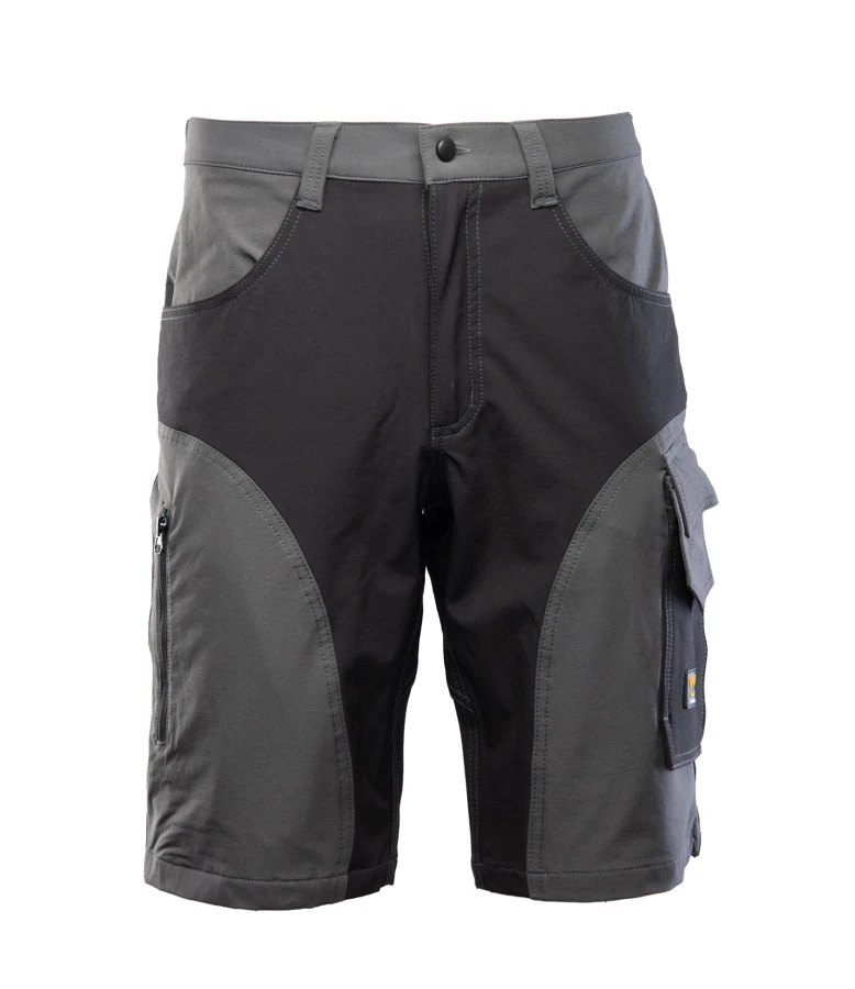 Krótkie spodenki  SEVEN KINGS TRAIL LIGHT  stalowe, zielone i mahoń