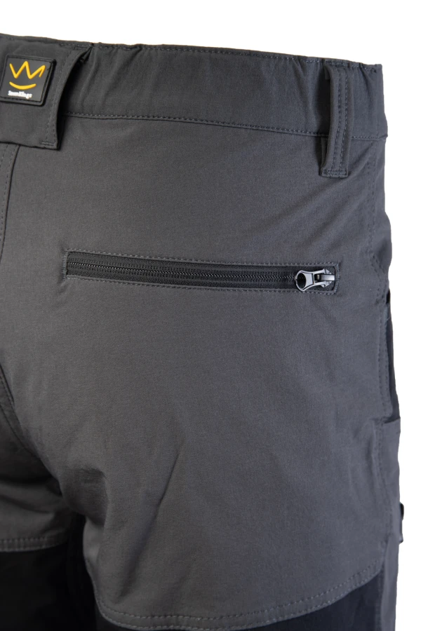 Krótkie spodenki  SEVEN KINGS TRAIL LIGHT  stalowe, zielone i mahoń