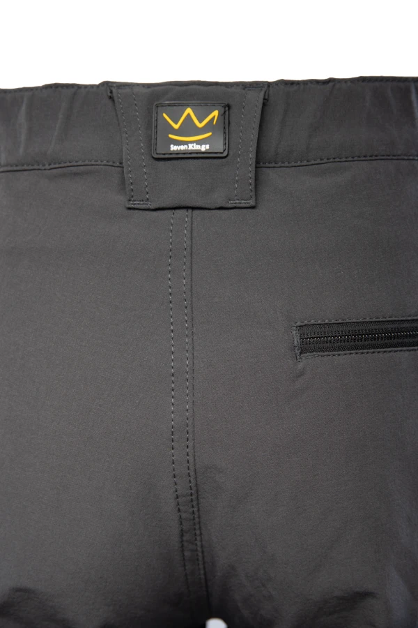 Krótkie spodenki  SEVEN KINGS TRAIL LIGHT  stalowe, zielone i mahoń