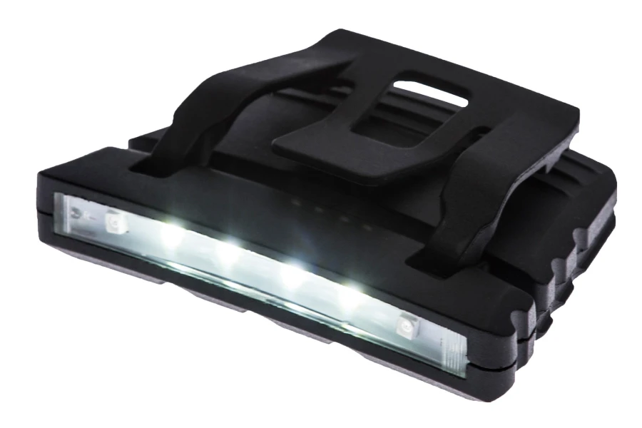 Lampka LED przypinana do czapki ilub hełmu PA 72