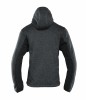 Bluza rozpinana SEVEN KINGS  QUARTZ  z kapturem szara