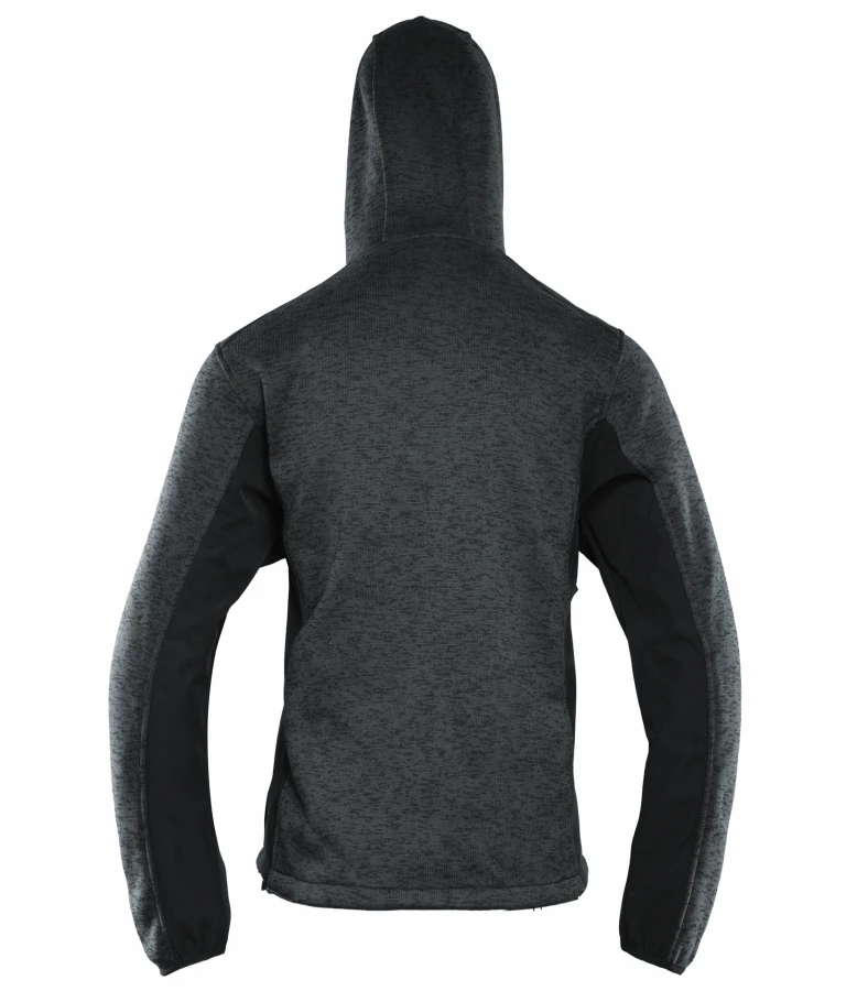 Bluza rozpinana SEVEN KINGS  QUARTZ  z kapturem szara