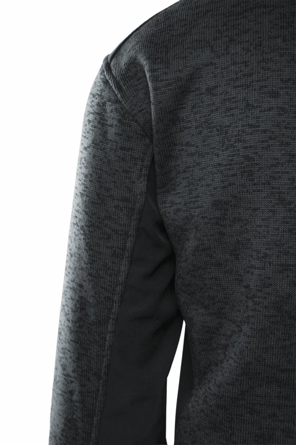 Bluza rozpinana SEVEN KINGS  QUARTZ  z kapturem szara