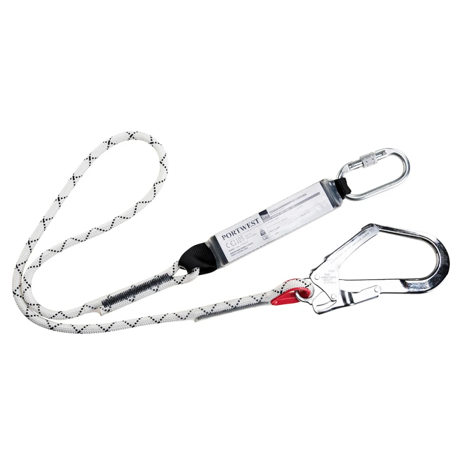 Amortyzator bezpieczeństwa z linką - 1.8m FP56 biały