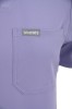 Bluza medyczna damska MYNTS WMT002 Lavender – scrub top V-neck z kieszeniami