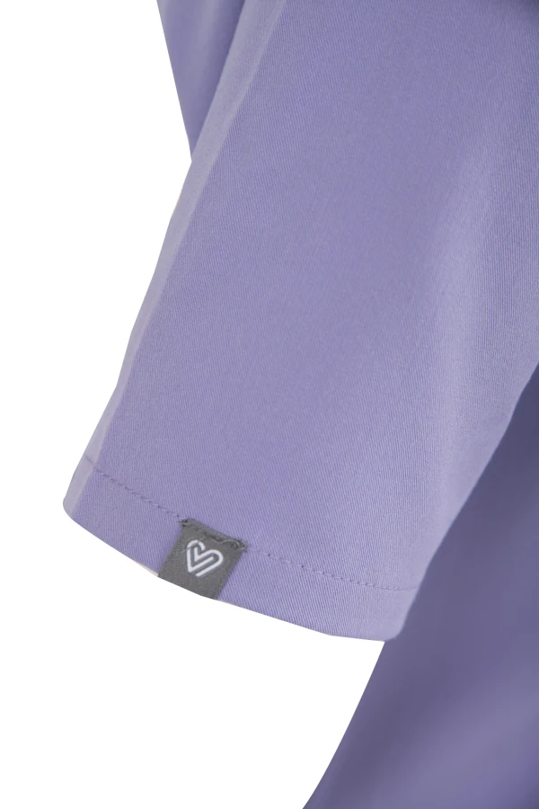 Bluza medyczna damska MYNTS WMT002 Lavender – scrub top V-neck z kieszeniami