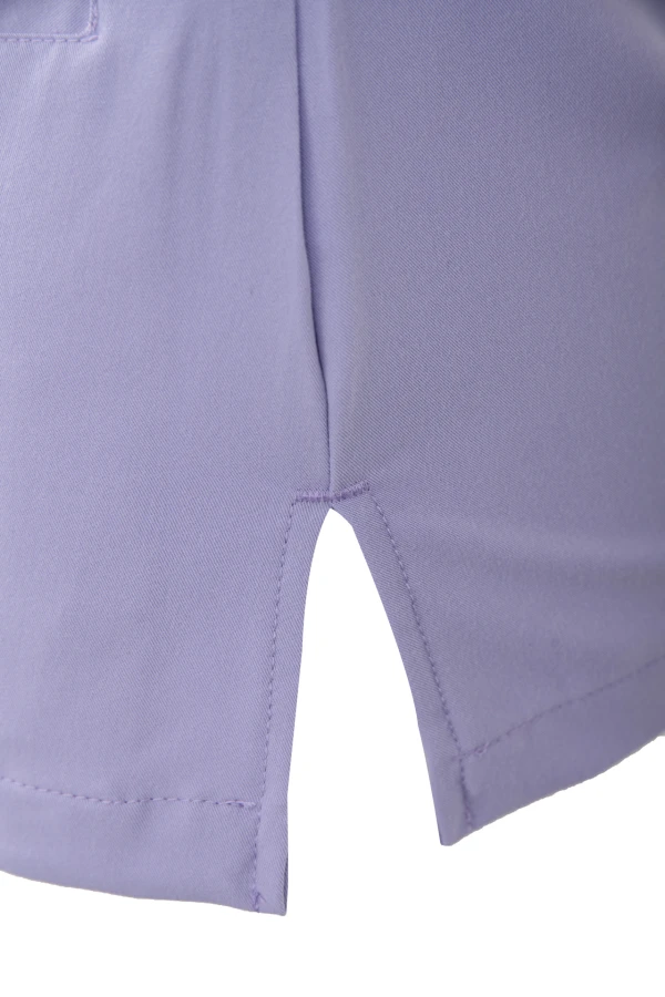 Bluza medyczna damska MYNTS WMT002 Lavender – scrub top V-neck z kieszeniami