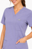 Bluza medyczna damska MYNTS WMT002 Lavender – scrub top V-neck z kieszeniami