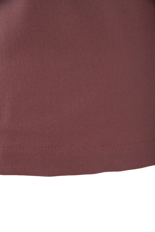 Bluza medyczna damska MYNTS WMT002 ciemny róż – scrub top V-neck z kieszeniami