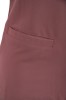Bluza medyczna damska MYNTS WMT002 ciemny róż – scrub top V-neck z kieszeniami