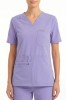Bluza medyczna damska MYNTS WMT001  Lavender z dodatkowymi  kieszeniami