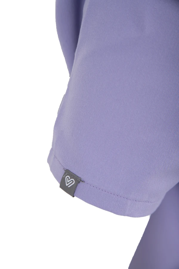 Bluza medyczna damska MYNTS WMT001  Lavender z dodatkowymi  kieszeniami