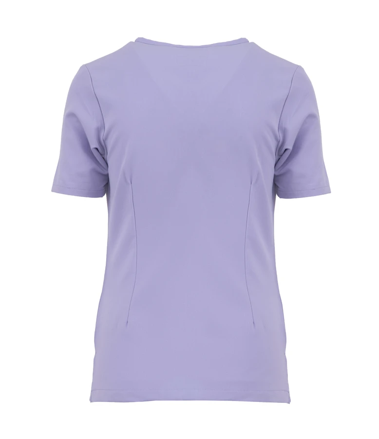 Bluza medyczna damska MYNTS WMT001  Lavender z dodatkowymi  kieszeniami
