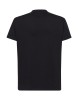 Koszulka T-shirt męska  z krótkim rękawem czarna TSRA 150 regular JHK