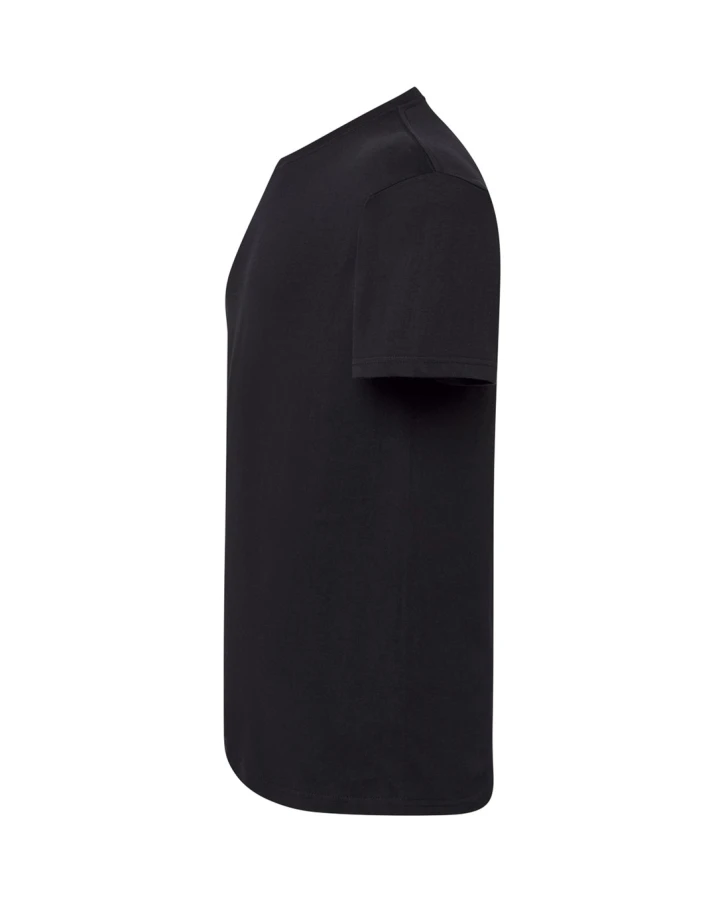 Koszulka T-shirt męska  z krótkim rękawem czarna TSRA 150 regular JHK