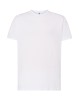 Koszulka T-shirt męska z krótkim rękawem biała TSRA 150 regular JHK