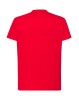 Koszulka T-shirt męska z krótkim rękawem czerwona TSRA 150 regular JHK