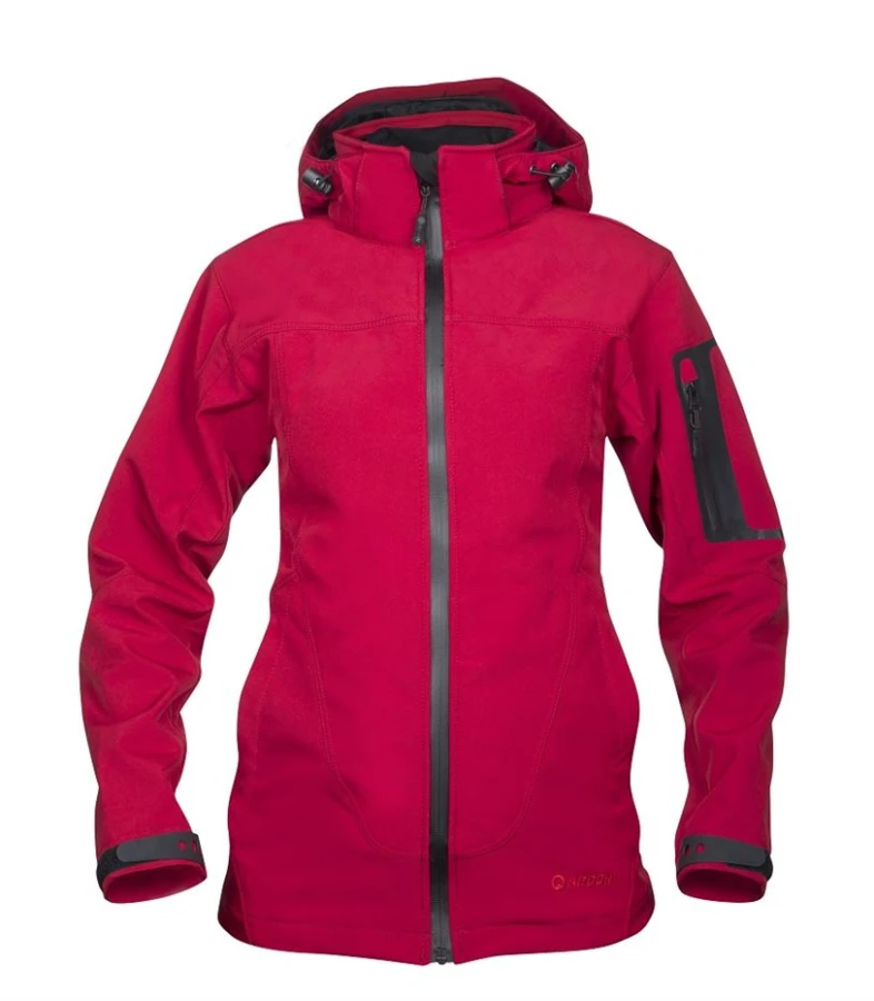 Kurtka softshell ANIMA damska czerwona