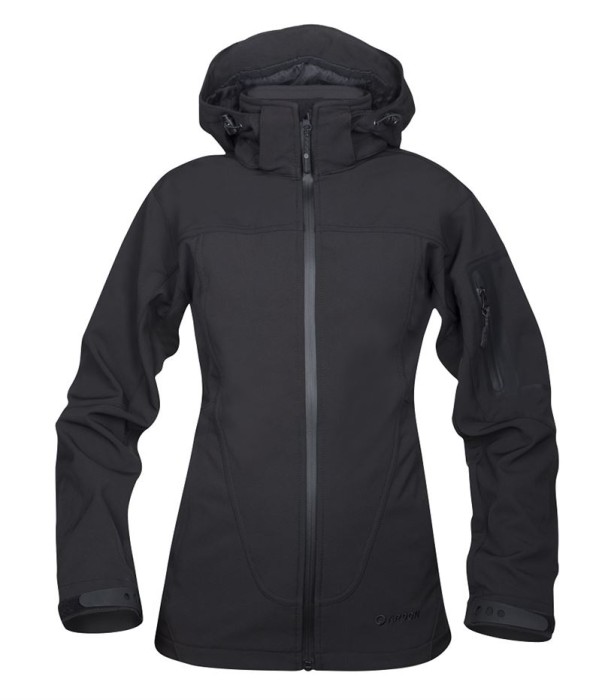 Kurtka softshell ANIMA damska czarna Ardon