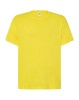 Koszulka T-shirt męska z krótkim rękawem cytrynowo żółty/lemon yellow TSRA 150 regular JHK