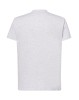 Koszulka T-shirt męska z krótkim rękawem popielaty melanż/ash melange TSRA 150 regular JHK