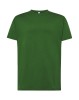 Koszulka T-shirt męska z krótkim rękawem zieleń butelkowa/bottle green TSRA 150 regular JHK