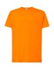 Koszulka T-shirt męska z krótkim rękawem pomarańczowy TSRA 150 regular JHK